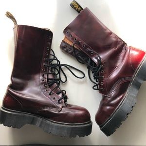 Authentic Dr. Marten High platform boots